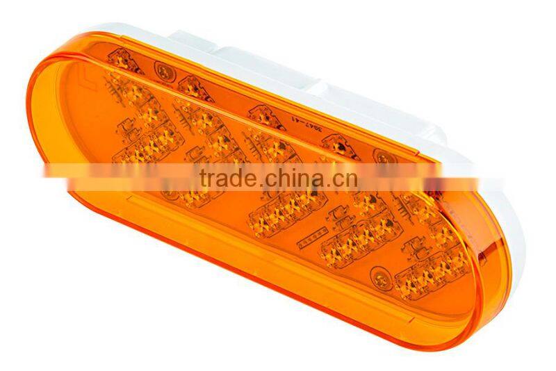 12/24V 6'' truck LED oval stop tail lamp