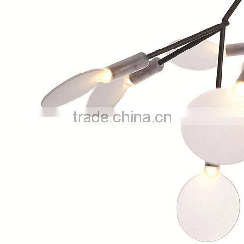 The leaves shaped pendant light design for home