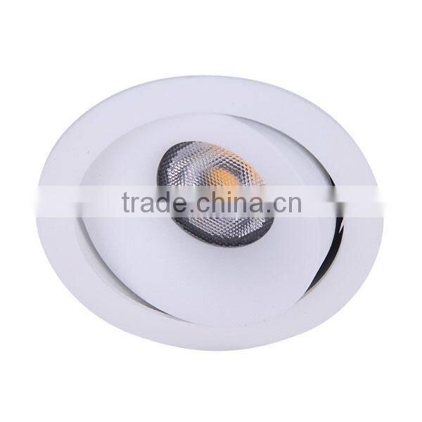 7W 2014 new design high quality cob 7W led downlight