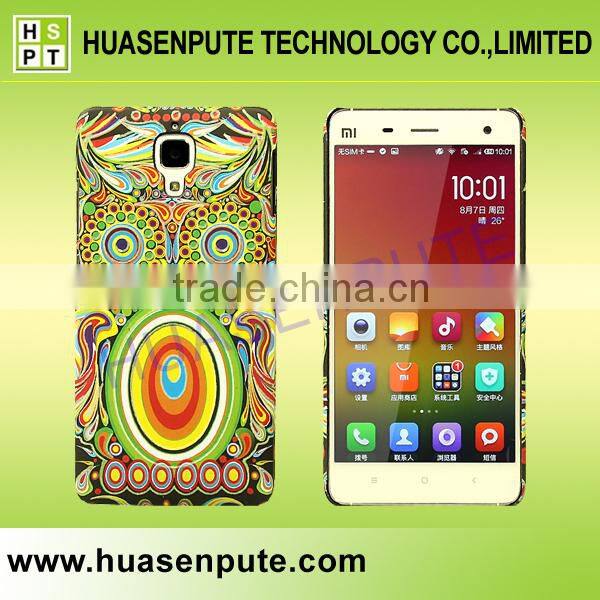 Custom Printing Ultra Slim Unique Animal PC Hard Case For XiaoMi 4