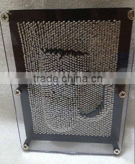 high quality Pin Point Impression Toy/High Quality Metal Pin Art