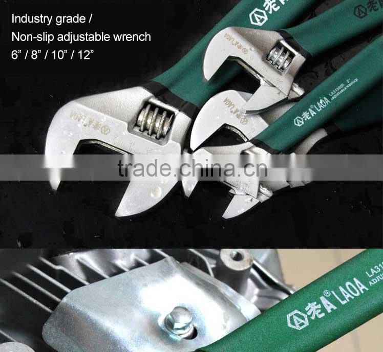 LAOA 6 Inch Adjustable hook Spanner Type and steel Material er spanner Monkey wrench spanner