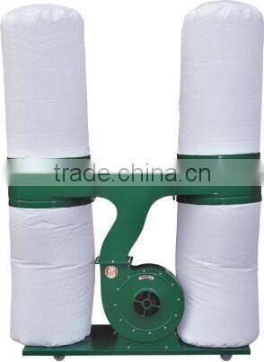 DC9030 Woodworking Double Bags Saw Dust Collector with 3kw motor power