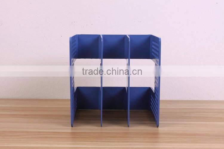 Office desktop cheap adjustable plastic Bookends