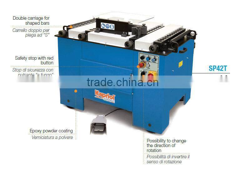 KAPRIOL SIRMEX BAR BENDER MACHINE