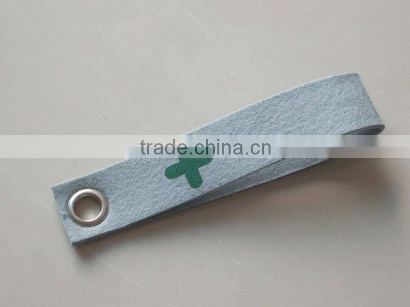 promotional felt keychain