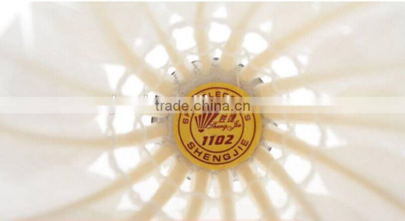 Goose Feather Shuttlecock Badminton For Training