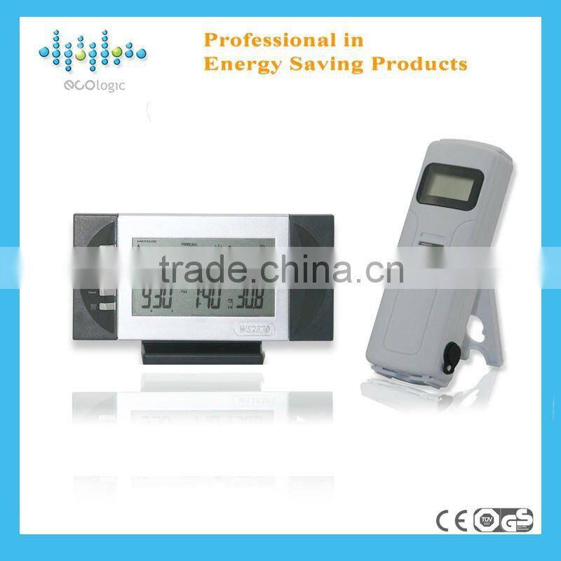 Professional high-tech digital weather station with large LCD screen record Wind&Rainwind Rain &Temperature