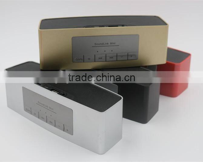 Portable active wireless solar bluetooth speaker