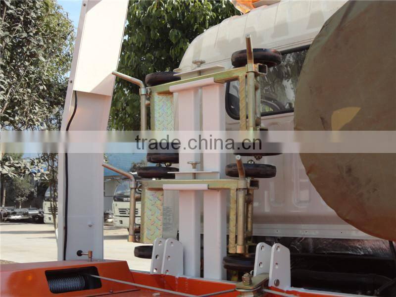 DFAC 4*2 china pickup automatic flatbed road wrecker flated truck dongfeng