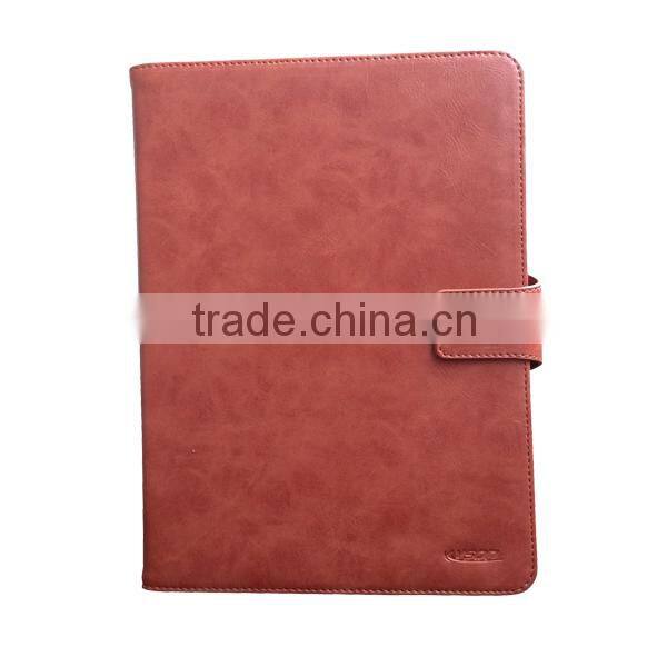 Fashion Clear TPU Plastic card Holder Leather Case for IPad Air