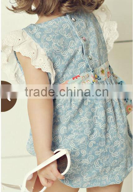 2015 newest fashion style100% cotton fancy kids t shirt printed