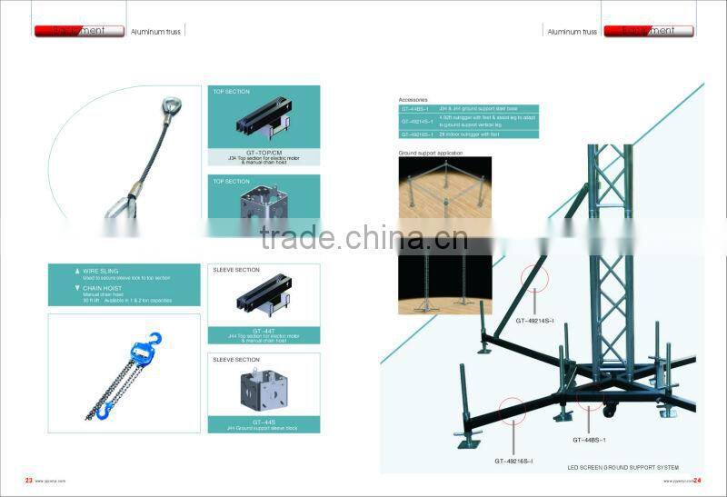 Pro Clamp For Aluminum Circular Roof Truss Clamp