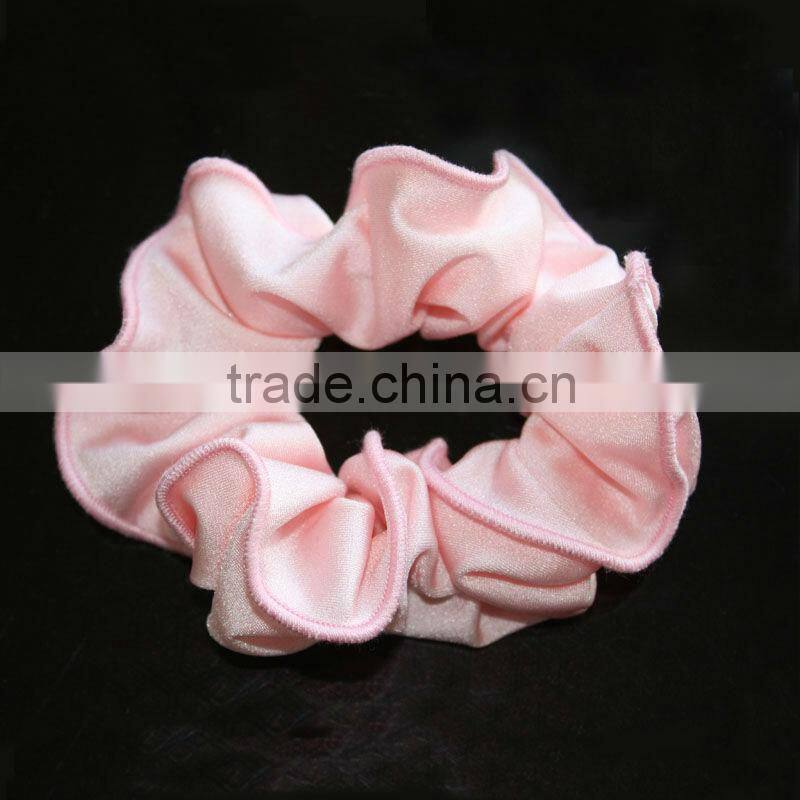 Cotton lycra hair scrunchies for dance hair accessories