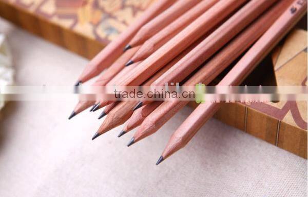 Japanese and Korean non-toxic raw wood pencils