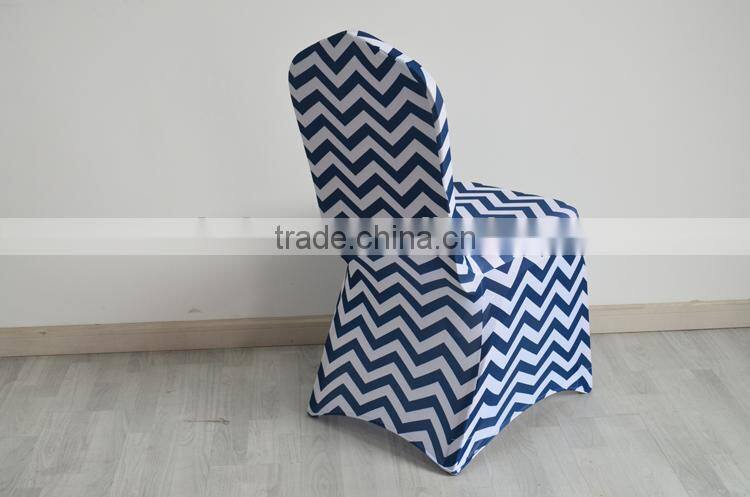 2015 New style printed spandex chair cover for wedding