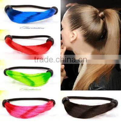 Alibaba express wholesale best selling synthetic hair clasp with fashion colors