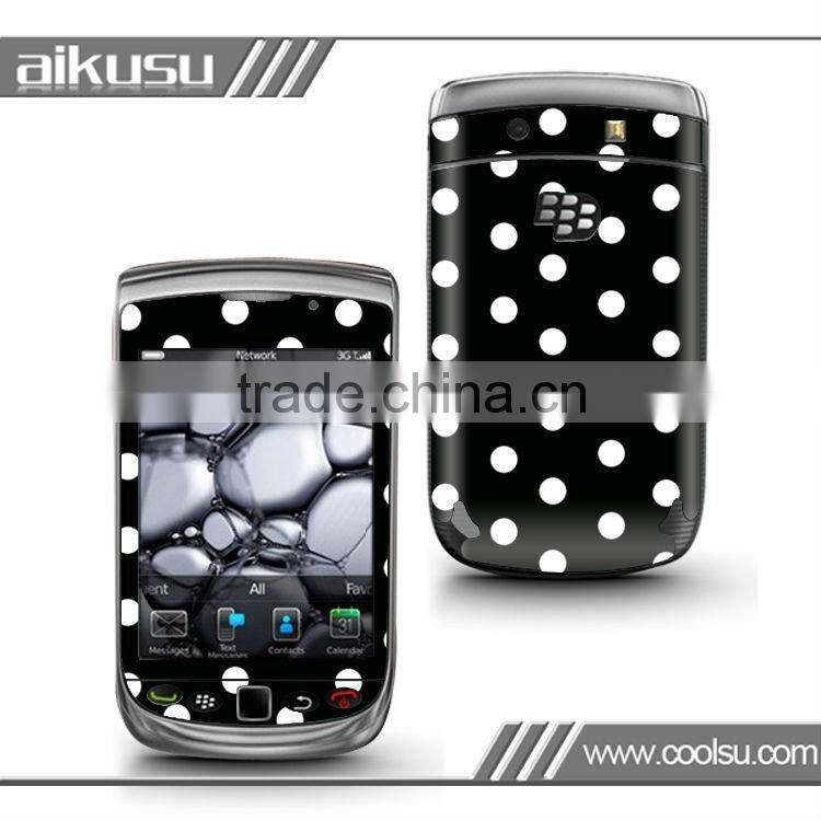 Hot sale lovely cellphone sticker for blackberry 9800