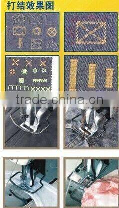 computer controlled high speed bartack machine bar tacking sewing machine