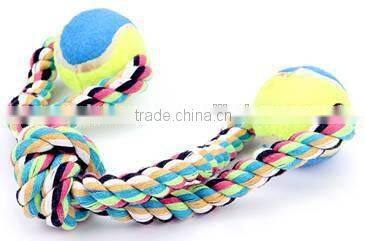 Pet Toy With Rope And Tennis