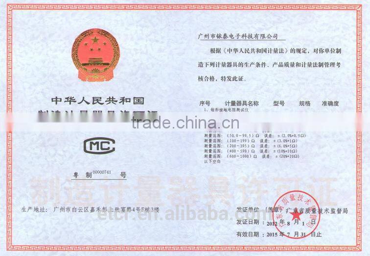 ETCR030 High Accuracy Clamp AC Leakage Sensor