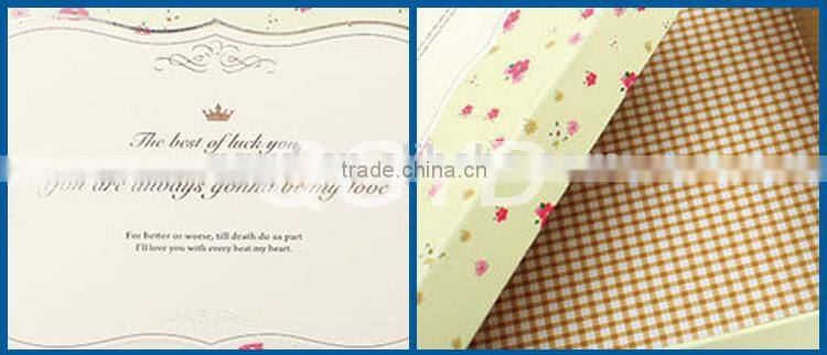 manufacturer custom logo baby gift decorative box