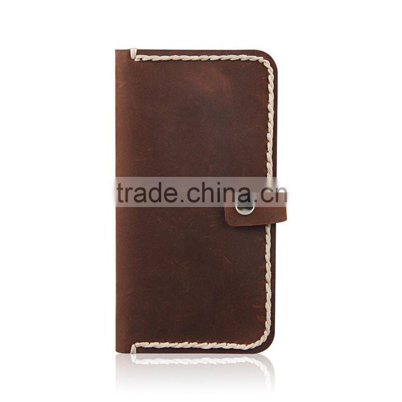 For iPhone 6 Protective Flip Stand Wallet Leather Case Cover Genuine Leather