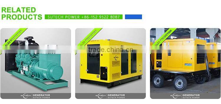 Good price 375Kva silent generator set, powered by NTAA855-G7 engine