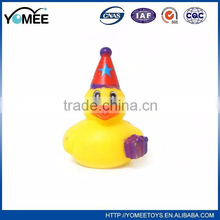 High quality durable using various baby bath water duck toy