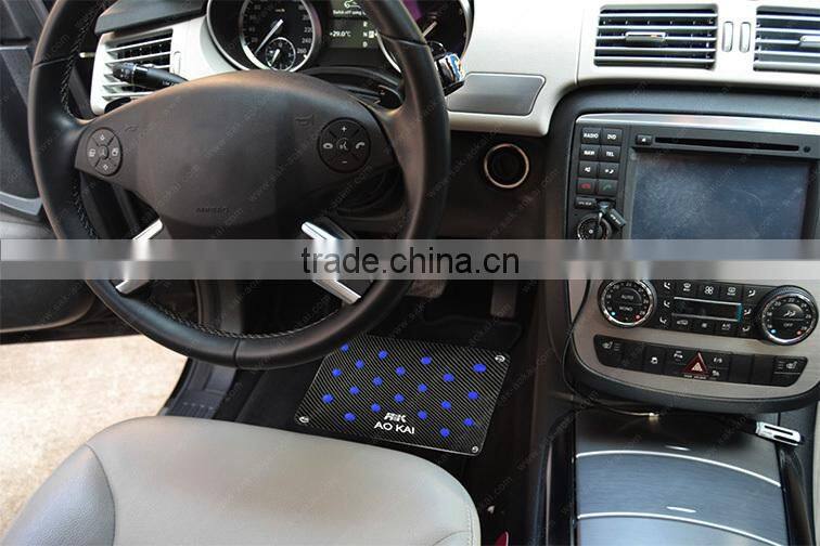 carbon fiber pedal pad car foot rest pedal pads