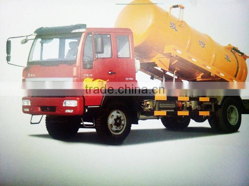 Sinotruck new 10000L sewage suction tanker truck for sale