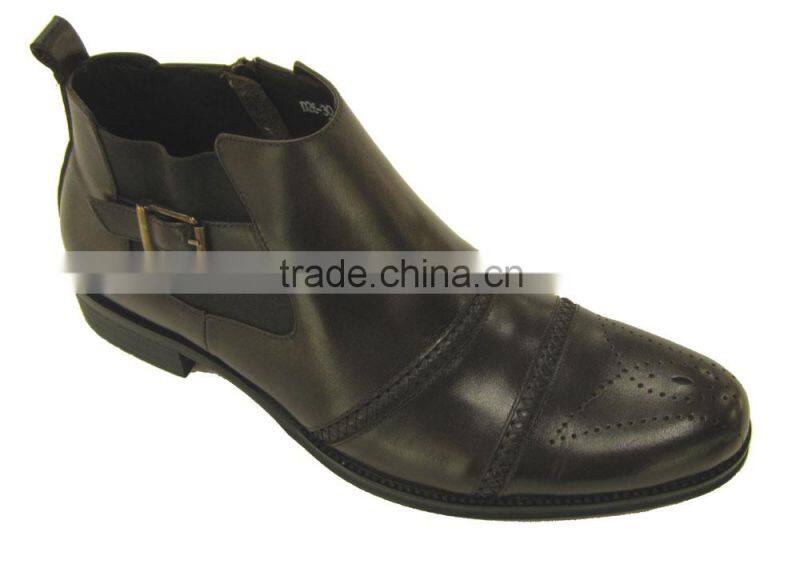 Manliness Genuine Leather Motorcycle Boot