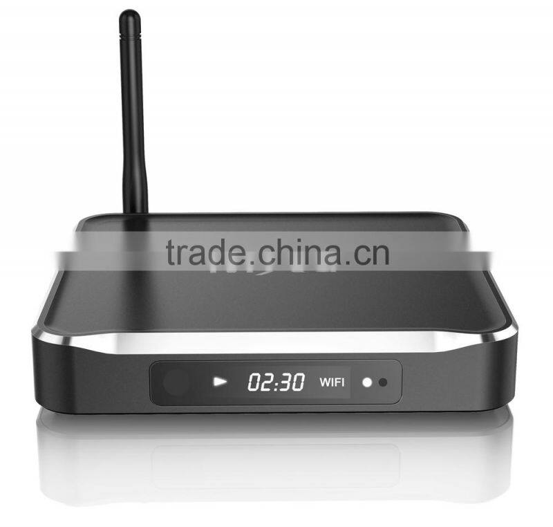 AML S812 Quad core RJ45 802.11B/G/N WIFI Dual band wifi android tv box 2gb ram cocobox