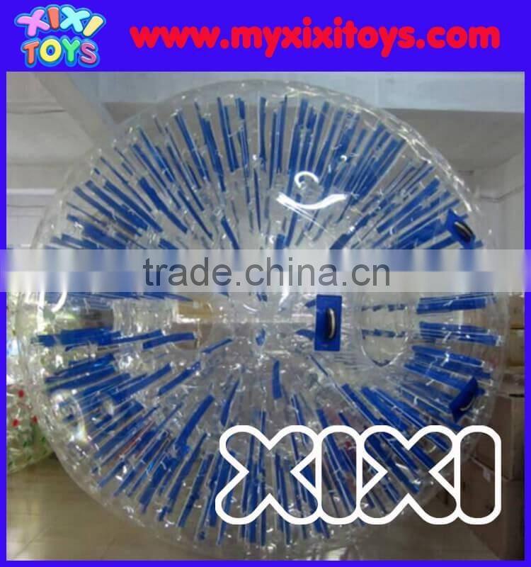 2016 Popular PVC/TPU Inflatable LED Lighting Zorb Soccer Balls
