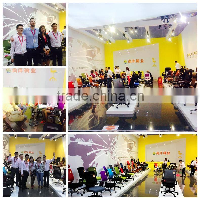 Sunyoung upmarket black Medium Back mesh office chair with BIMFA and SGS approved