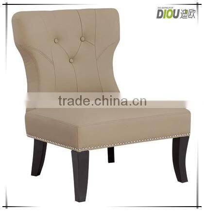 PU exquisite wood frame leisure chair - 2014 new model (DO-6081)
