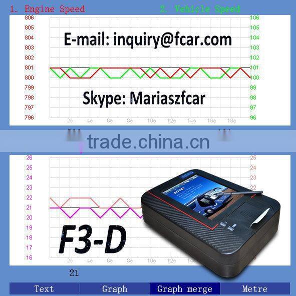 Original FCAR F3-D truck diagnostic tool,can diagnose used for Volvo bus ,VOLVO, SCANIA, MAN, IVECO