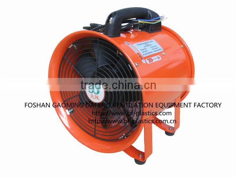 36V safety voltage portable ventilation fan for ship building
