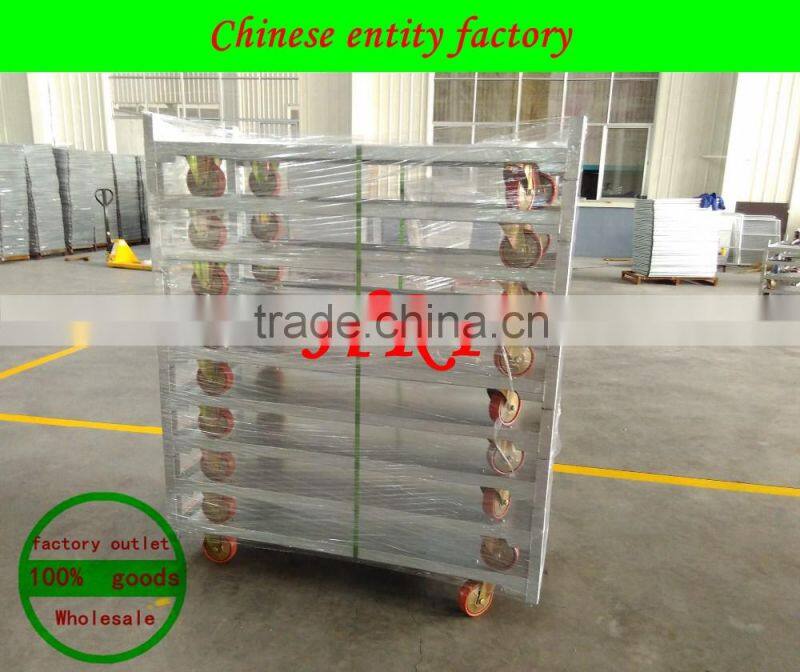 Hot Sales Display Netherlands Danish Flower Trolley lowers transporter four-wheel flower carts for sale