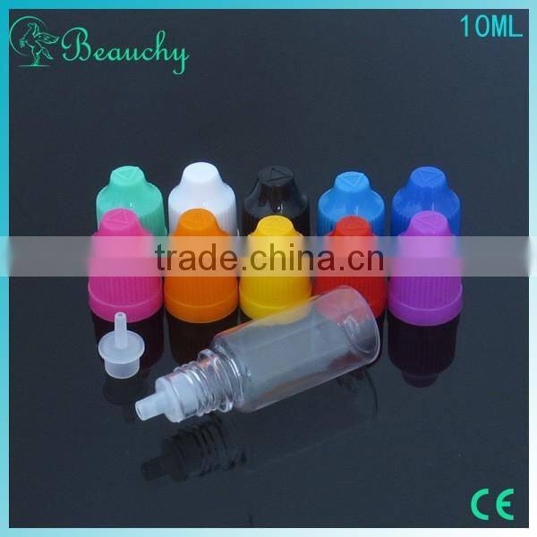 BEAUCHY 2015 NEW 10 ml plastic bottle 10ml dropper bottles for 10ml e juice