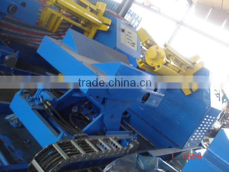 Construction machinery uncoiler straightener and feeder