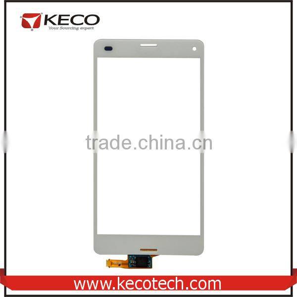 Tested 100% Replacement Parts White Touch Screen For Sony Xperia Z3 Mini M55W
