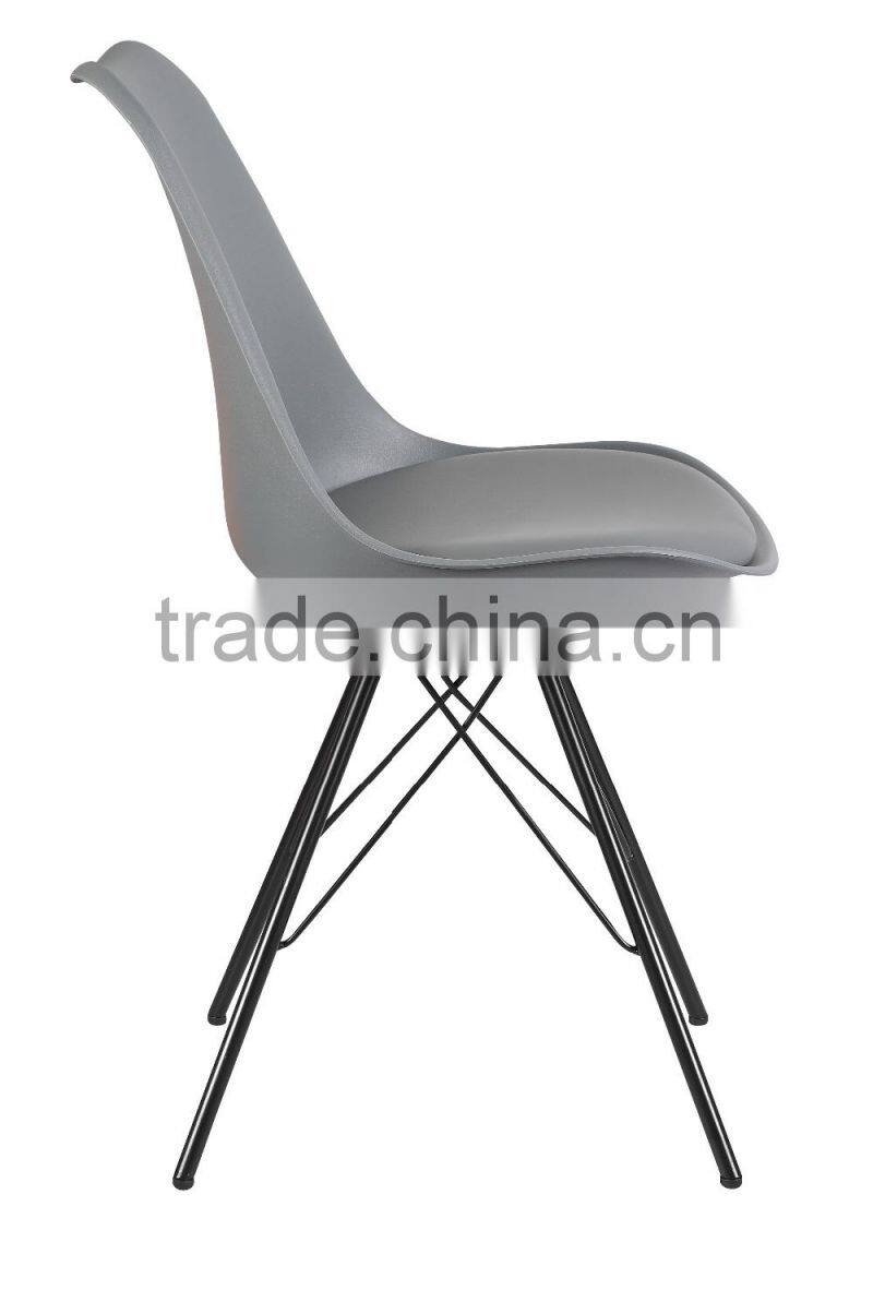 AH-1002B Cool Modern Leather Cushion Dining Room Chair Bar