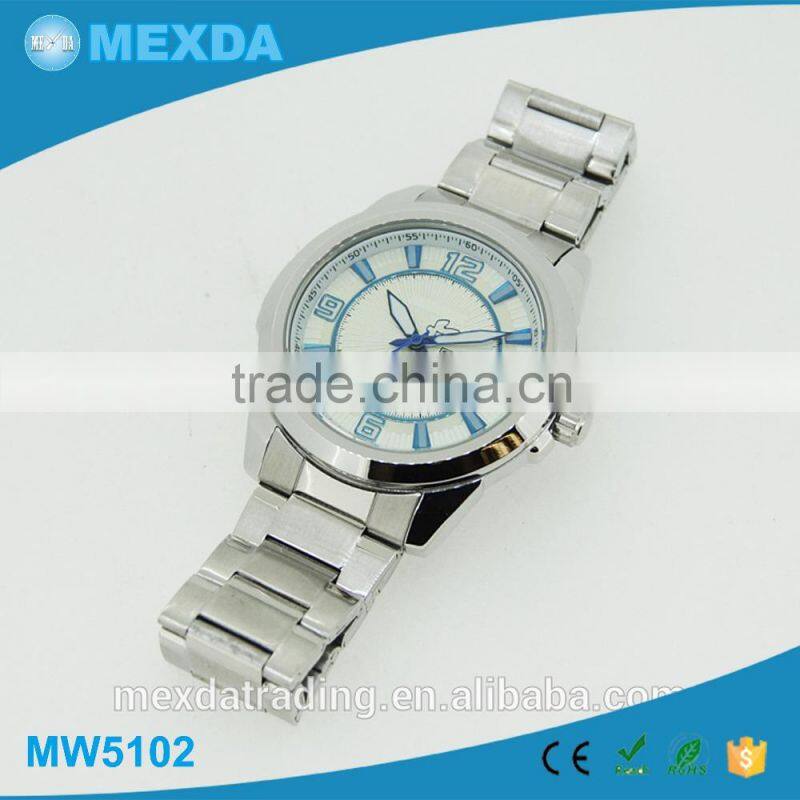fashion hot sell alloy case japan movt 3TM water resistantcustom logo own brand watch