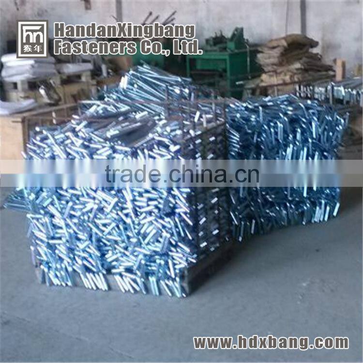 L anchor bolt with zinc plated made in china hebei handan