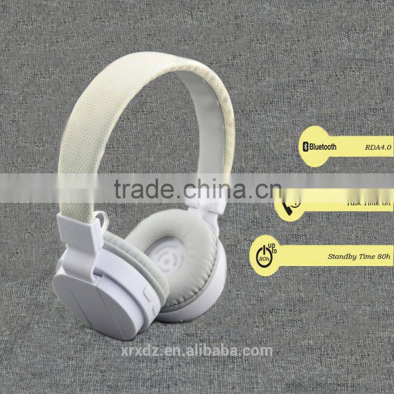 Micr bluetooth earphone headphone wireless mp3 headphone with sd card