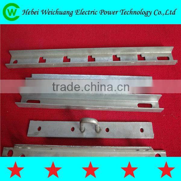 11kv 33kv Galvanized Steel Cross Arm/Electrical Cross Arm/Line Cross Arm For Pole Line Hardware