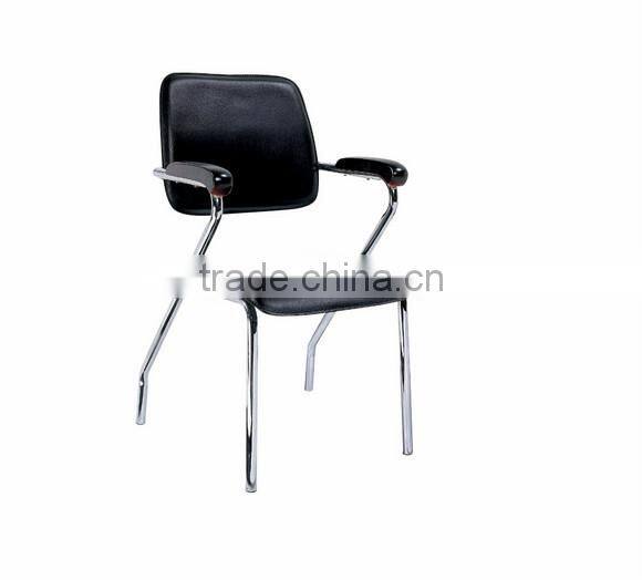 Simple style stackable conference synthetic leather chair