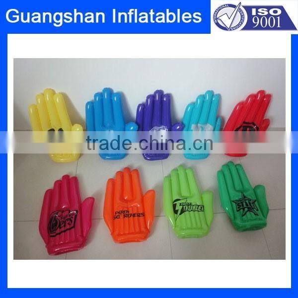 Giant promotion cheering inflatable hand