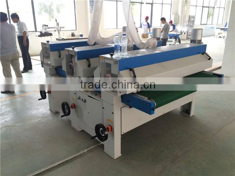 Wood working machines cabinet door sanding machine , wood panel sanding machine for MDF , particle board